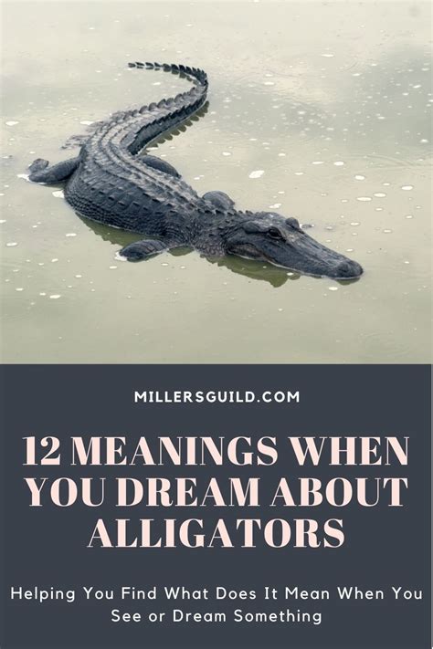 Diving into the Subconscious: The Alligator as a Dream Guide to Self-Discovery