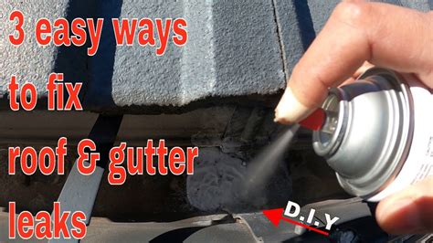 Do It Yourself Fixes for Roof Leaks