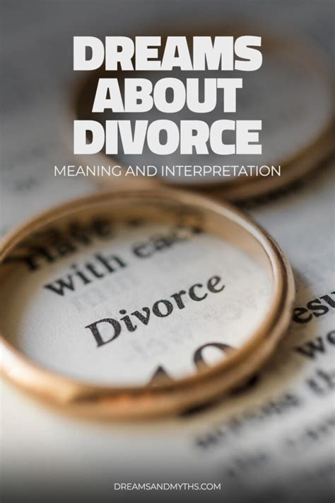Dreams About Divorce Papers: Decoding the Symbolism