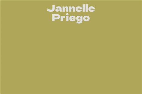 Early Life and Childhood of Jannelle Priego