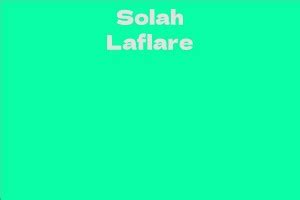 Education and Professional Background of Solah Laflare