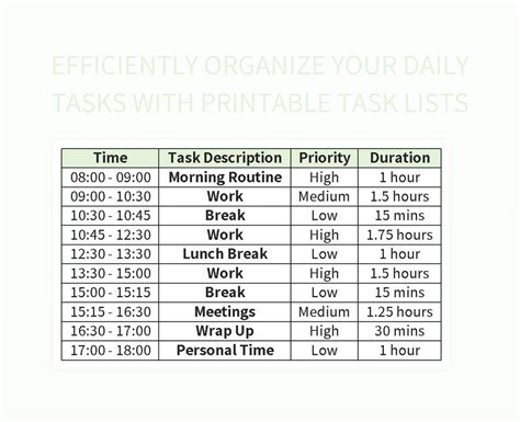 Efficiently Organizing Your Tasks with Creative Daily Planning