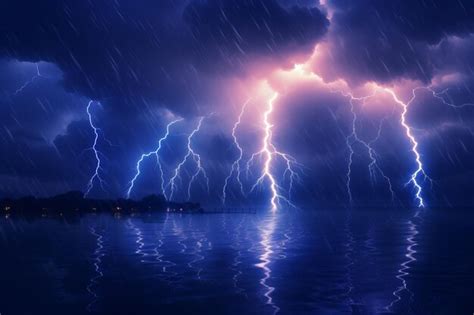 Electrifying Storms: A Surreal Symphony of Nature's Forces