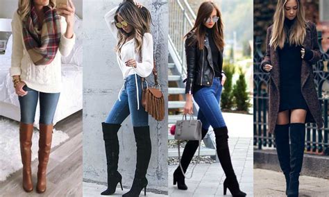 Elevate Your Fashion Game with Distressed Denim and Chic Heeled Boots
