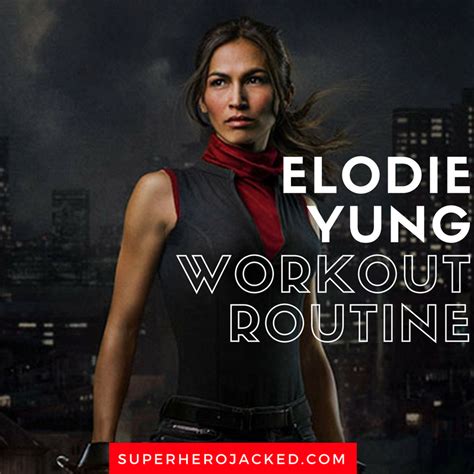 Elodie Yung's Physique and Fitness Routine