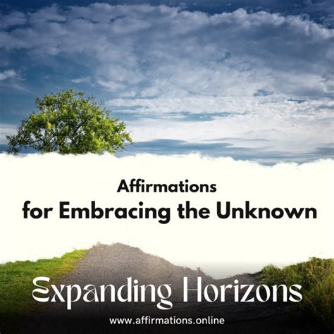 Embracing the Unknown: Embracing Challenges to Expand Your Horizons