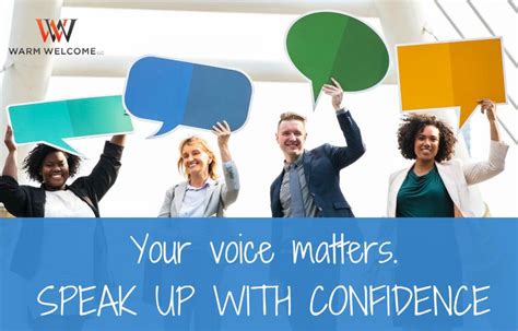 Empowering Your Voice: Speaking Up with Confidence