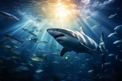 Encountering Sharks: Unexpected Visitors in a Serene Oasis