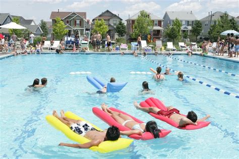 Endless Summer Days Spent at the Neighborhood Pool