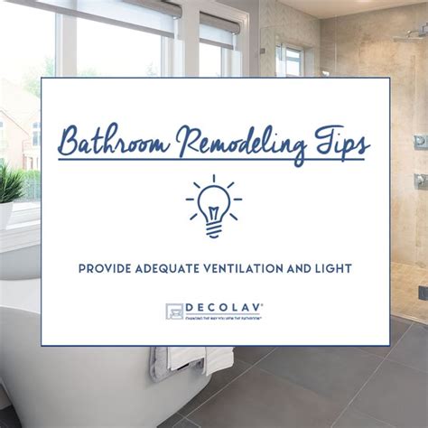 Enhance Your Bathroom with Proper Lighting and Ventilation