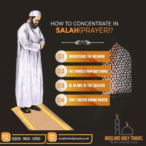 Enhancing mindfulness and focus through the ritual of Salah