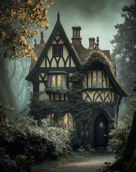 Enigmatic yet Captivating: The Allure of Witch House Exteriors