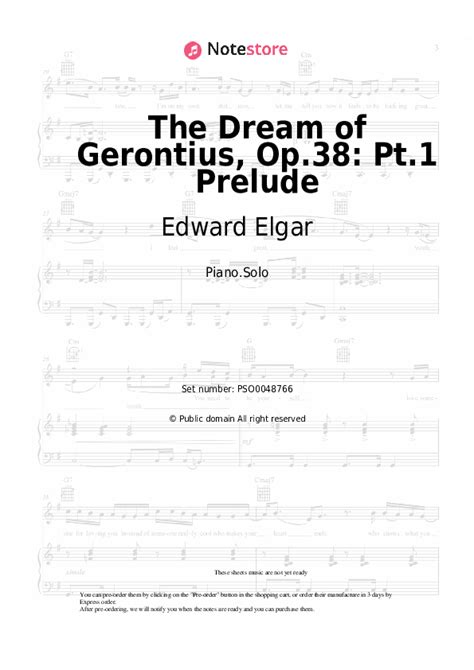 Expand Your Collection with Complimentary Downloads of "Dream about Gerontius" Musical Sheets