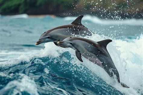 Experience the Thrill of Interacting with Playful Dolphins in their Natural Habitat