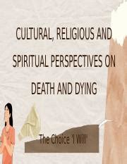 Exploring Cross-Cultural and Spiritual Perspectives