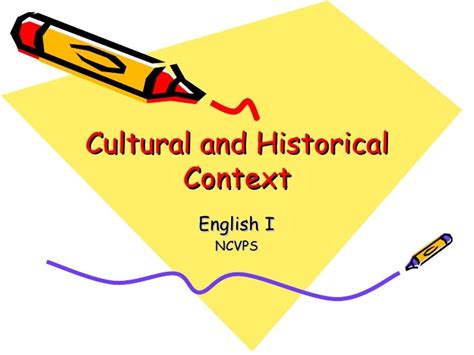 Exploring Cultural and Historical Contexts