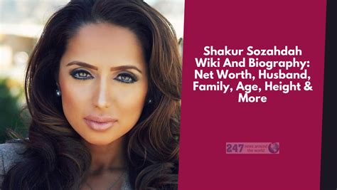 Exploring Shakur Sozahdah's Height and Weight