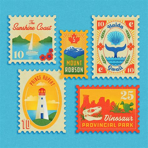 Exploring the Artistic Beauty of Postage Stamps