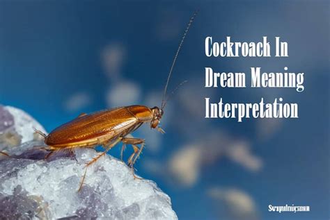 Exploring the Deeper Meaning Behind Crimson Cockroaches in Dreams