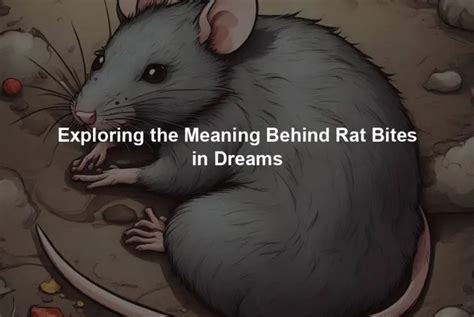 Exploring the Possible Interpretations of Rat Biting Hand Dreams