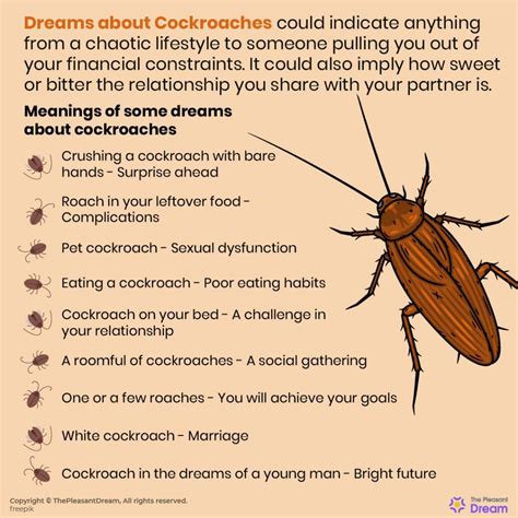 Exploring the Significance of Tiny Cockroaches in Dreams