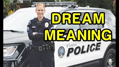 Exploring the Symbolism Associated with Witnessing a Police Vehicle in One's Dream