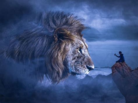 Exploring the Symbolism Behind a Lion Pursuit in Dreams