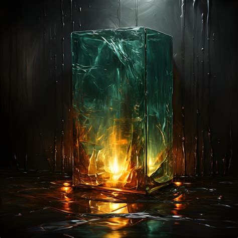 Exploring the Symbolism of Mysterious Emerald-Toned Liquid in Fantasies