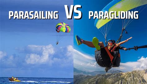 Feeling Weightless: Exploring the Thrilling World of Paragliding and Parasailing