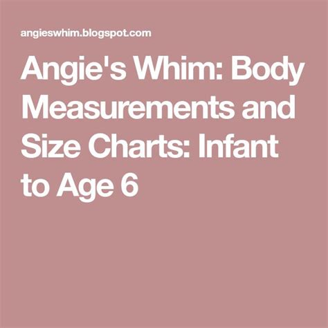 Figure Talks: Angie's Body Measurements