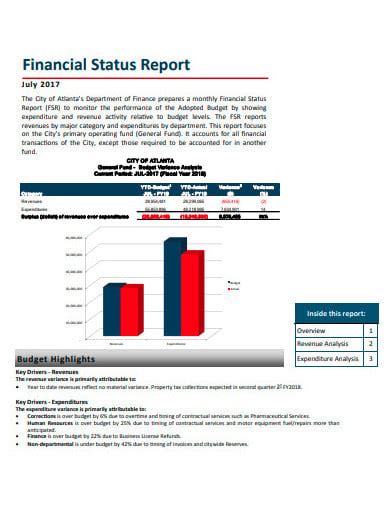 Financial Status and Personal Details