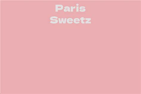 Financial Value of Paris Sweetz