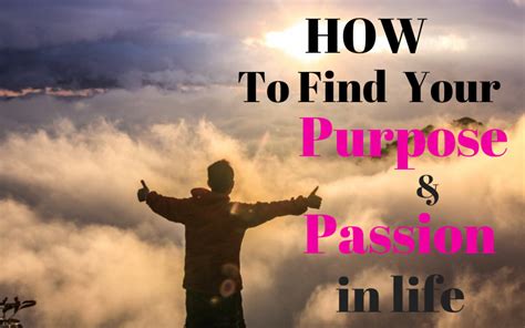 Finding Your Passion and Purpose