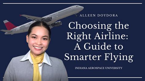 Flying Smart: Choosing the Right Airlines and Routes