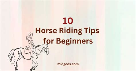 Getting Started: Essential Tips for Horseback Riding Beginners