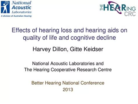 Hearing Loss and Declining Quality of Life