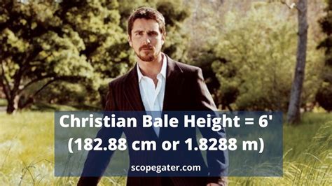 Height and Body Measurements of Christian XXX