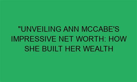 How She Built Her Wealth