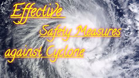 In Search of Safety: Escaping the Monstrous Cyclone