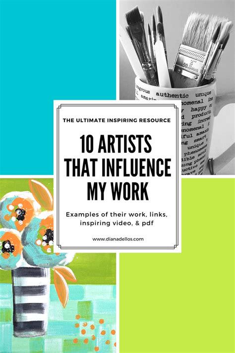 Influences on the Works of the Talented Artist