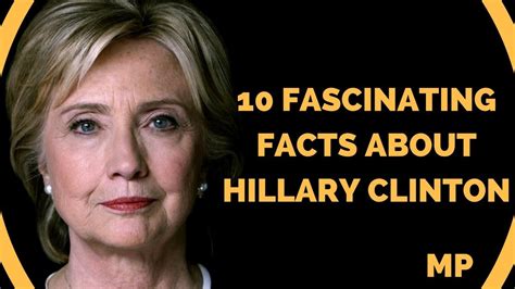 Interesting Fun Facts About Hillary