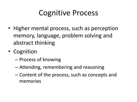 Investigating the Cognitive Processes During Restful State