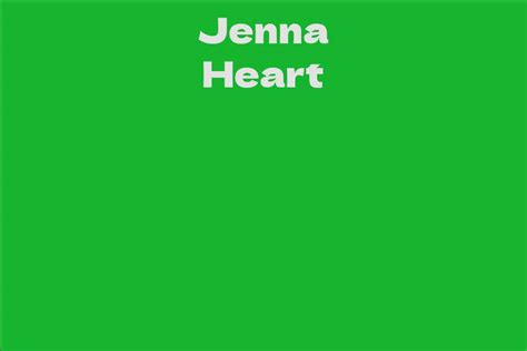 Jenna Heart's Preferred Reads, Films, and Tunes