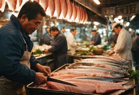 Journey to the Lively Seafood Bazaar