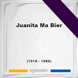 Juanita Ma Biography