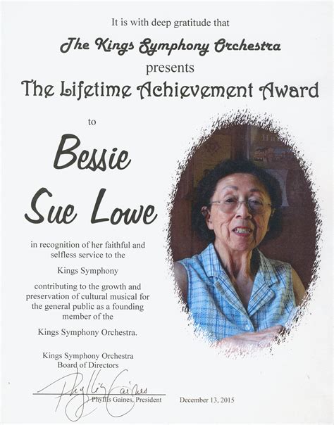 Learn About the Background and Journey of Bessie Lowe