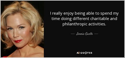 Learn about Jennie Garth's Philanthropic Work