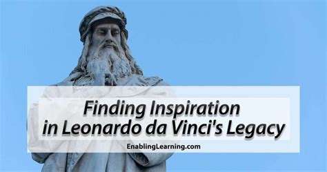 Legacy of Leonardo da Vinci in Modern Society