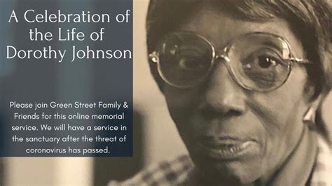 Life Journey of Dorothy Johnson