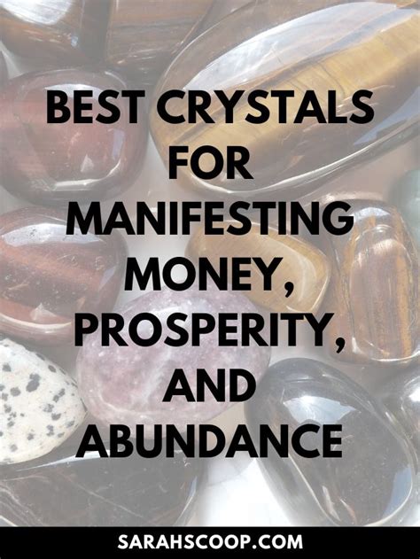 Manifesting Abundance and Prosperity: Harnessing the Power of Golden Gemstones to Attract Wealth and Success